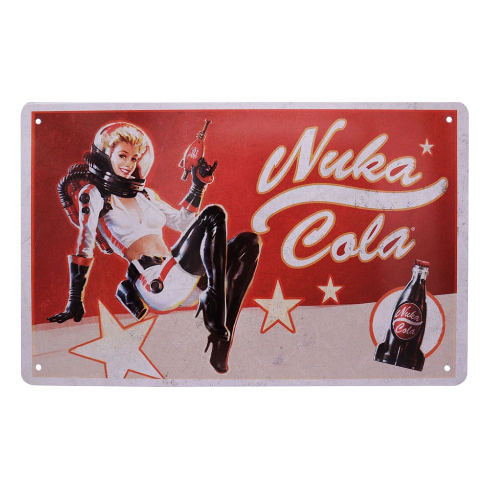 Fallout Set de 3 Placa de Chapa Brands