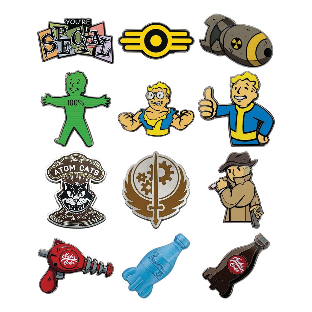Fallout Chapas Mystery Pin Badge Volume 2 Expositor (12)