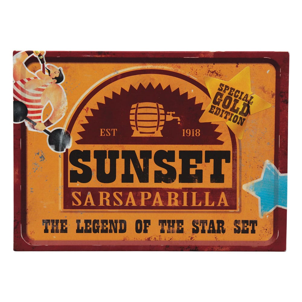 Fallout réplique colección Sunset Sarsaparilla Legend of the Star Gold Coloured Limited Edition