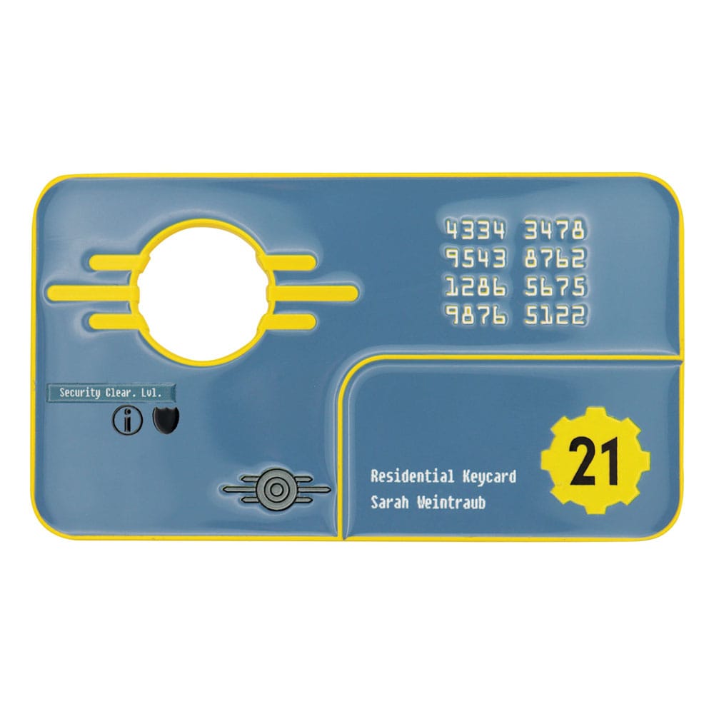Fallout: New Vegas Réplica Vault 21 Security Keycard Limited Edition