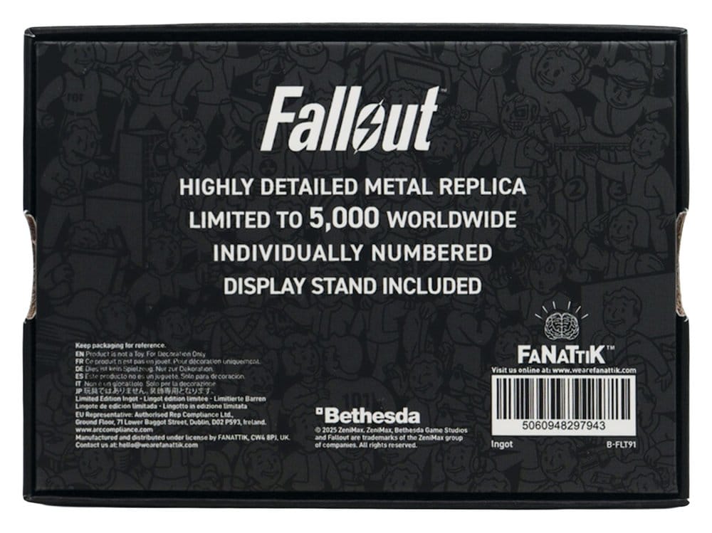 Fallout Réplica Security Keycard Vault 111 Limited Edition 11 cm