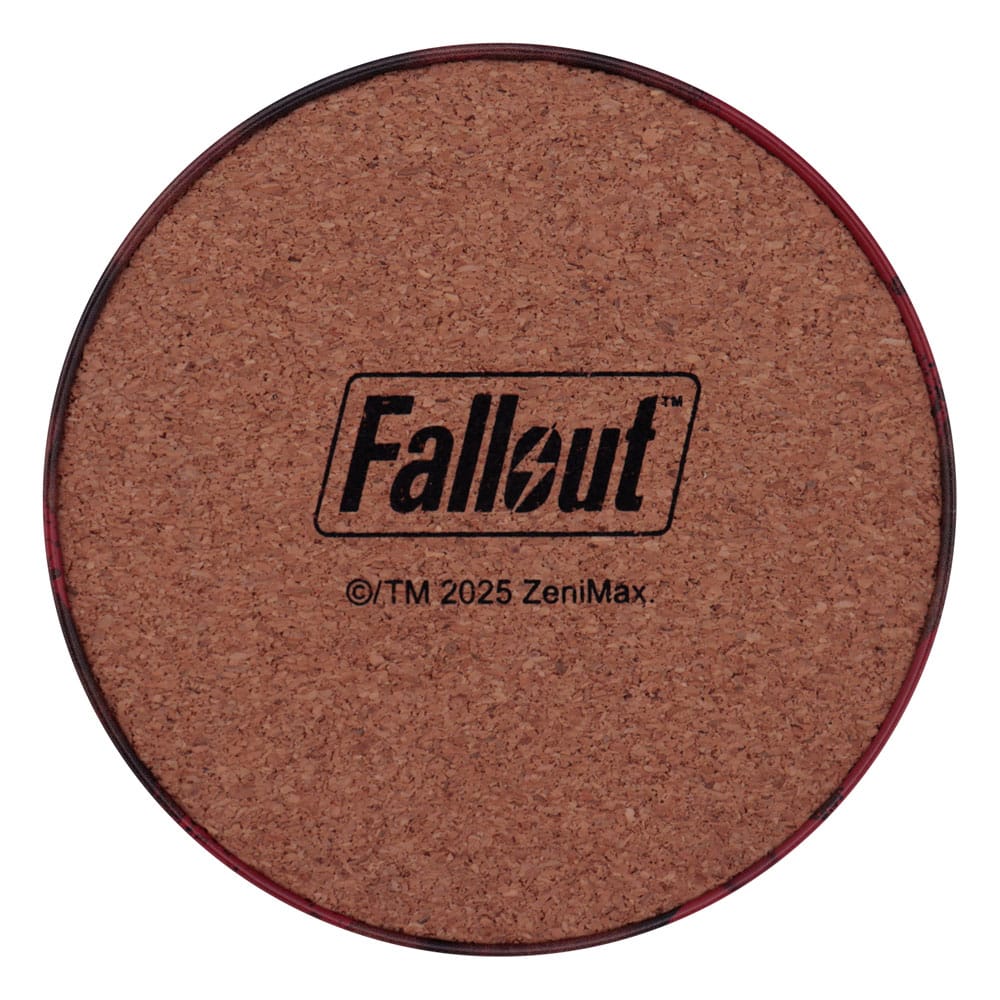 Fallout Pack de 4 Posavasos Metal Drinks