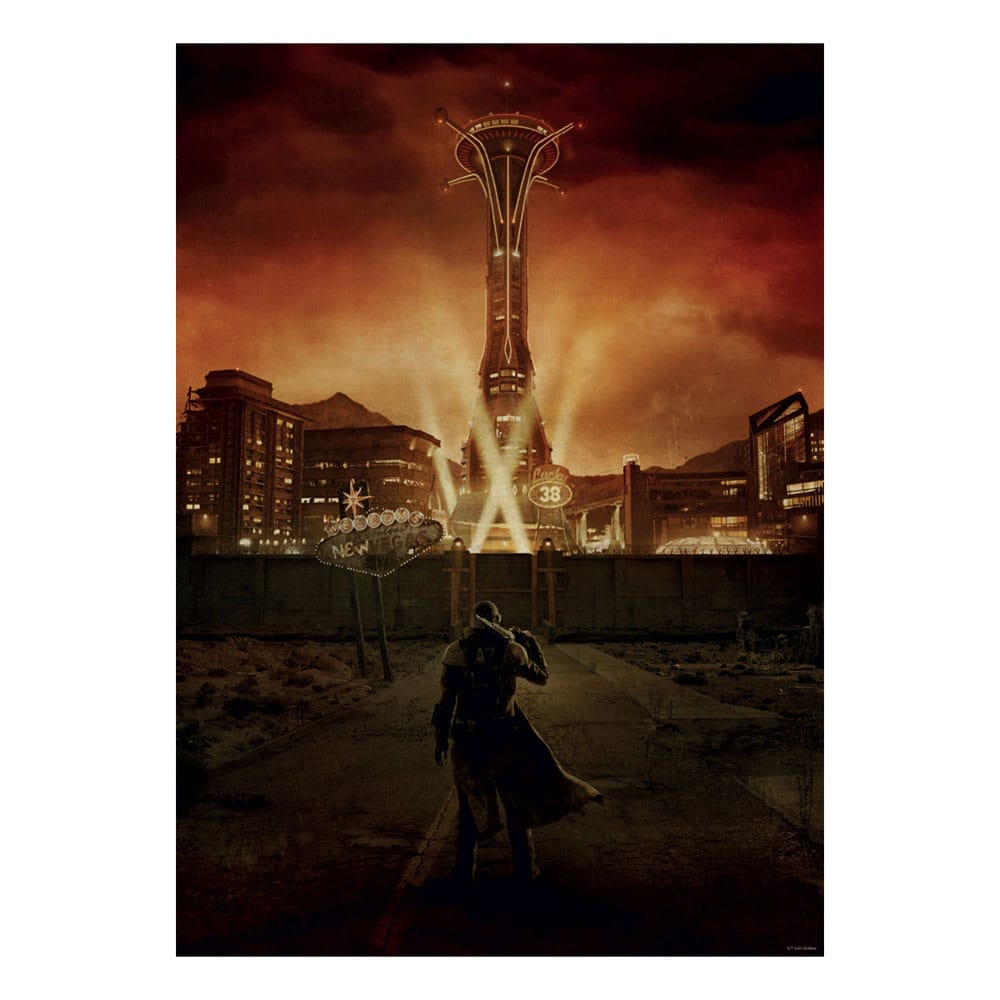 Fallout: New Vegas Litografia Edition 42 x 30 cm Frikytopia