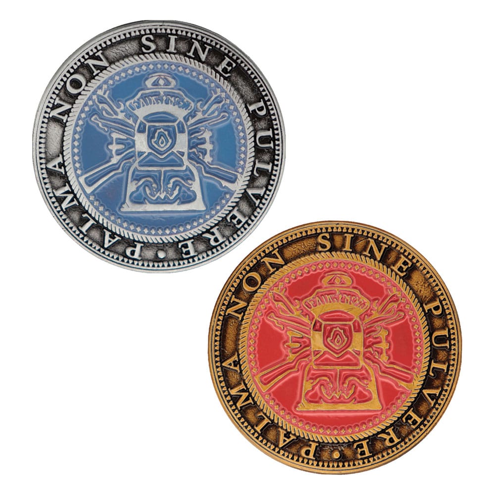 Resident Evil 4 Pack de 2 Monedas Tokens Limited Edition Frikytopia