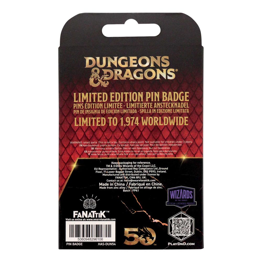Dungeons & Dragons Chapa Alignment Spinner Coloured Limited Edition