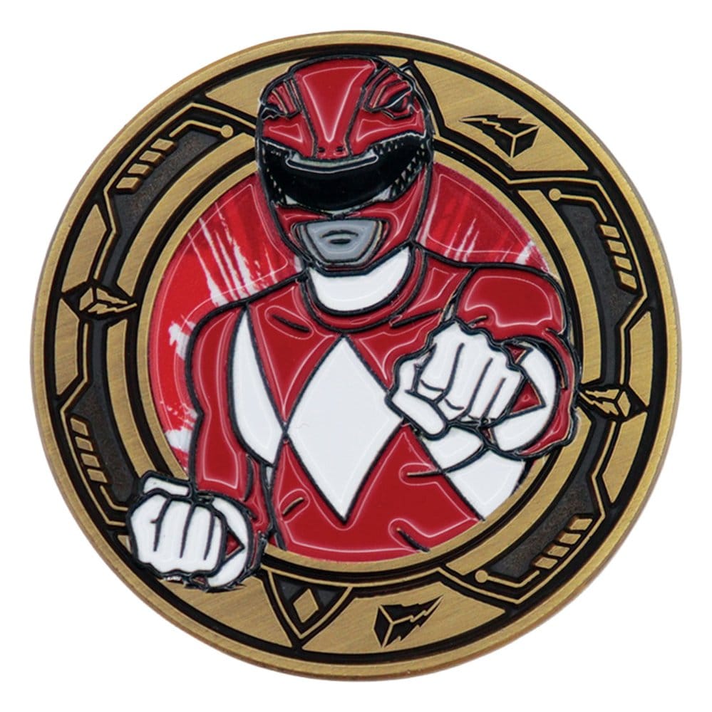 Power Rangers Moneda Red Ranger Limited Edition Frikytopia