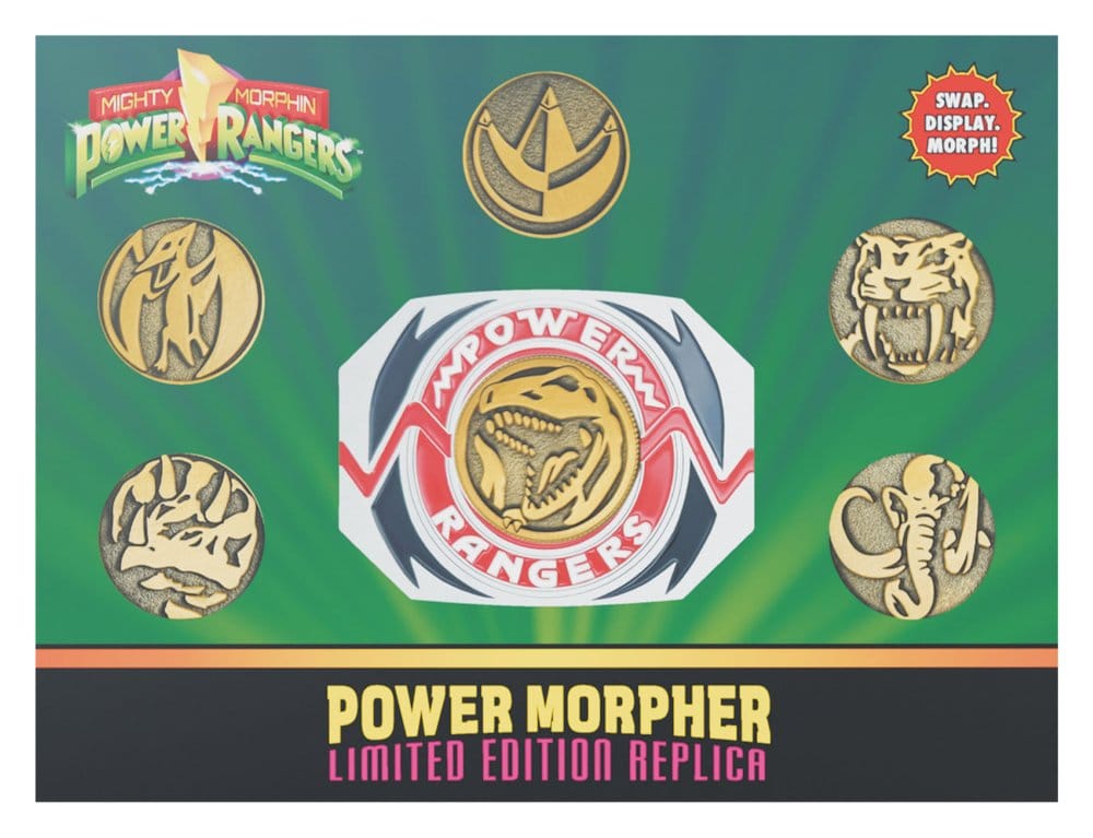 Power Rangers Réplica Interchangeable Power Morpher Limited Edition 7 x 9 cm