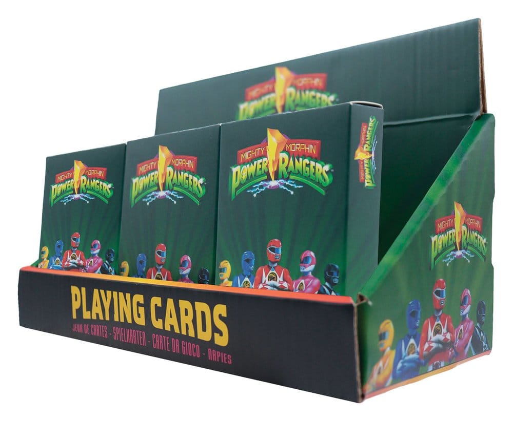 Power Rangers Cartas de Juego Expositor (12)