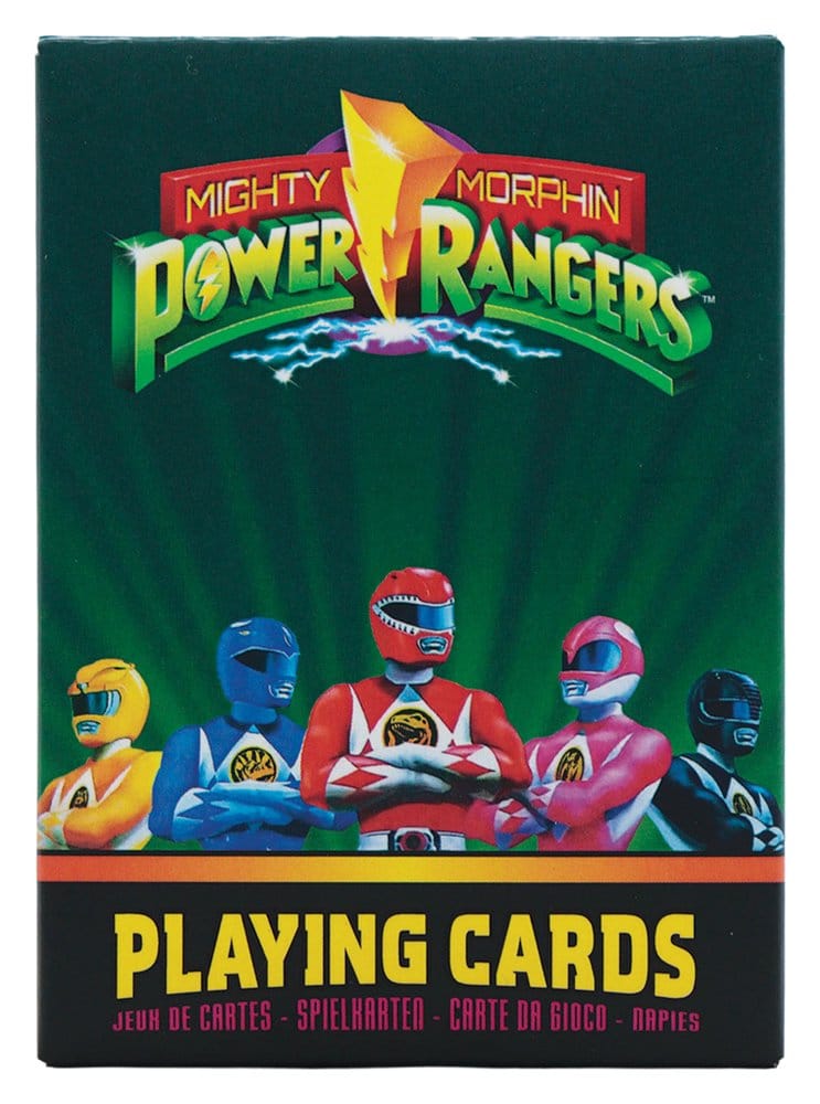 Power Rangers Cartas de Juego Expositor (12)