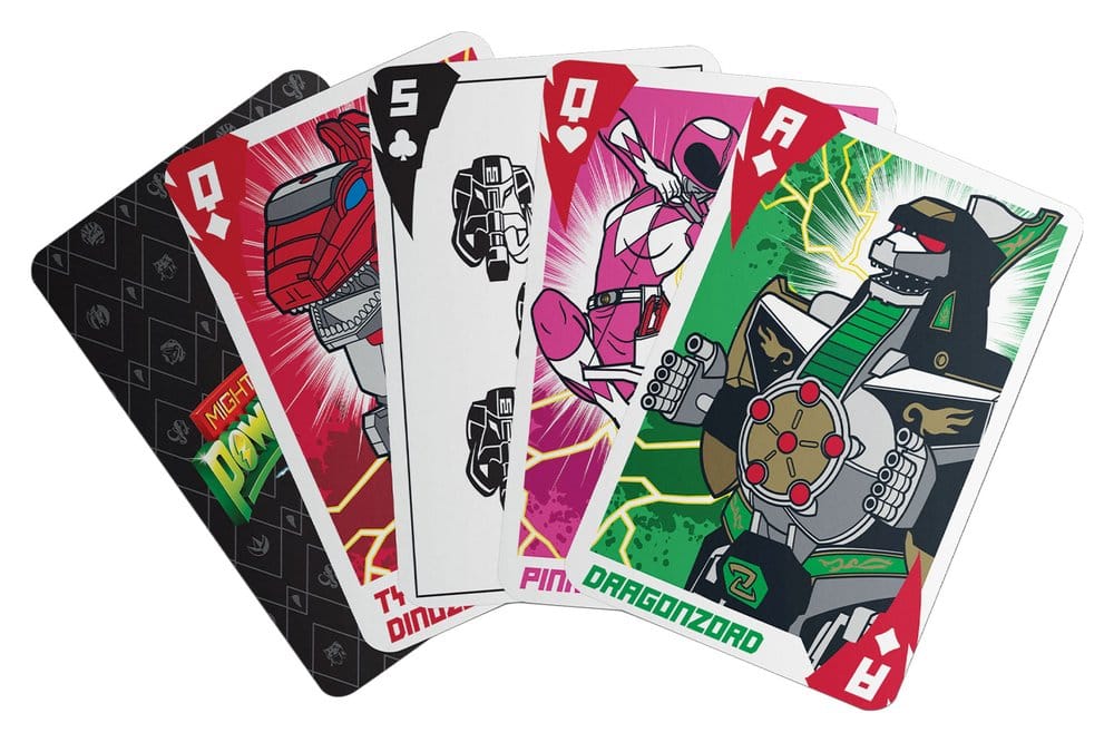 Power Rangers Cartas de Juego Expositor (12)