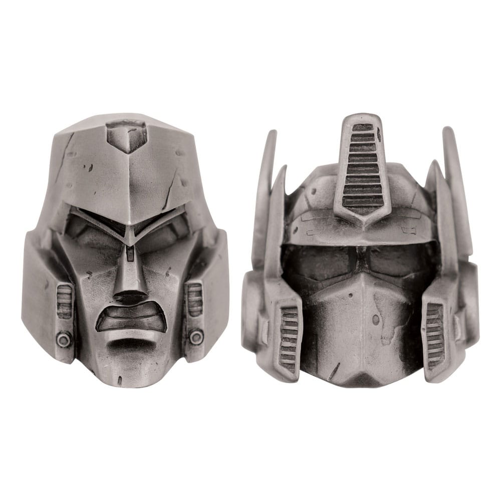 Transformers Réplica Set of 2 Helmets Optimus Prime & Megatron Limited Edition