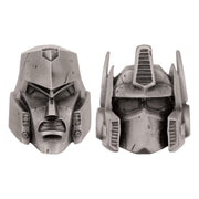 Transformers Réplica Set of 2 Helmets Optimus Prime & Megatron Limited Edition