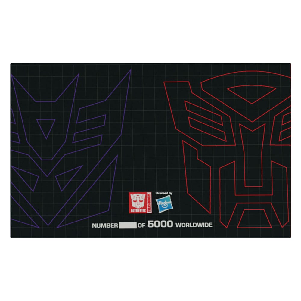 Transformers Réplica Set of 2 Helmets Optimus Prime & Megatron Limited Edition