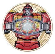 Transformers Moneda The Movie 40th Anniversary Limited Edition 24k Gold Plated