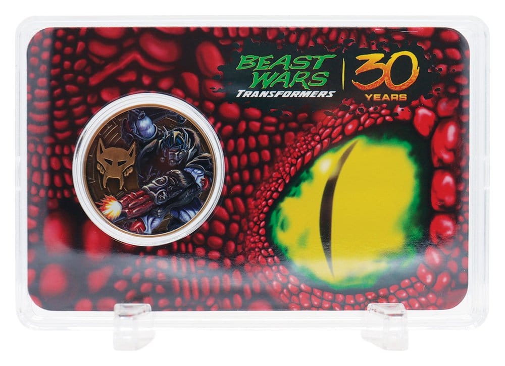Transformers Moneda Beast Wars 30th Anniversary Limited Edition