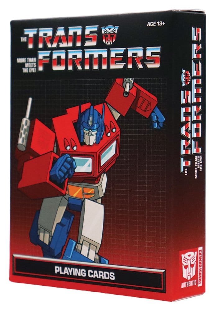 Transformers Cartas de Juego Expositor (12)
