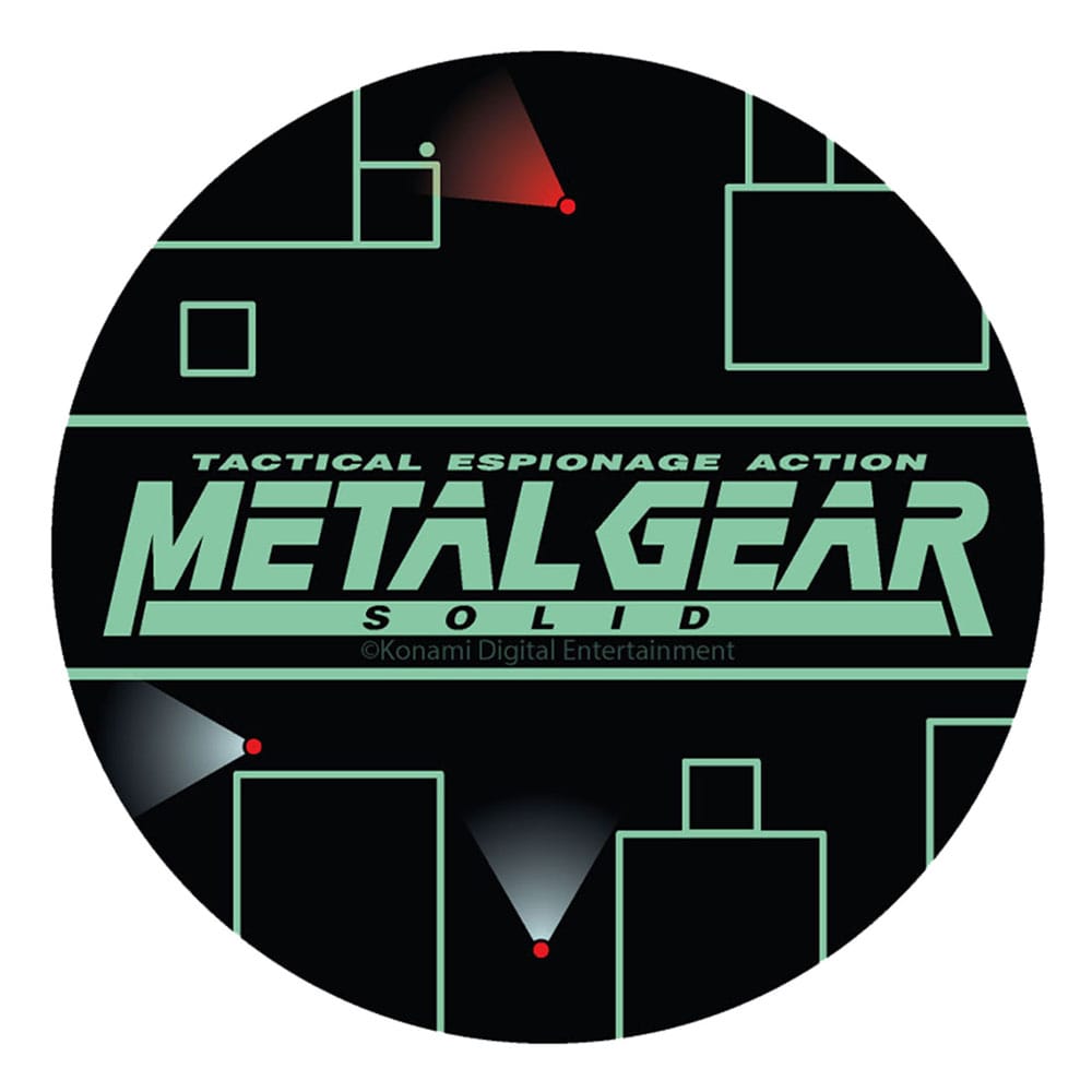 Metal Gear Solid Vade Escolar & posavasos Solid Snake x Raiden Limited Edition