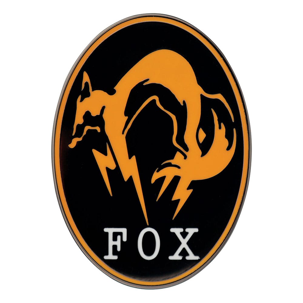 Metal Gear Solid Delta Chapa Fox Limited Edition Frikytopia