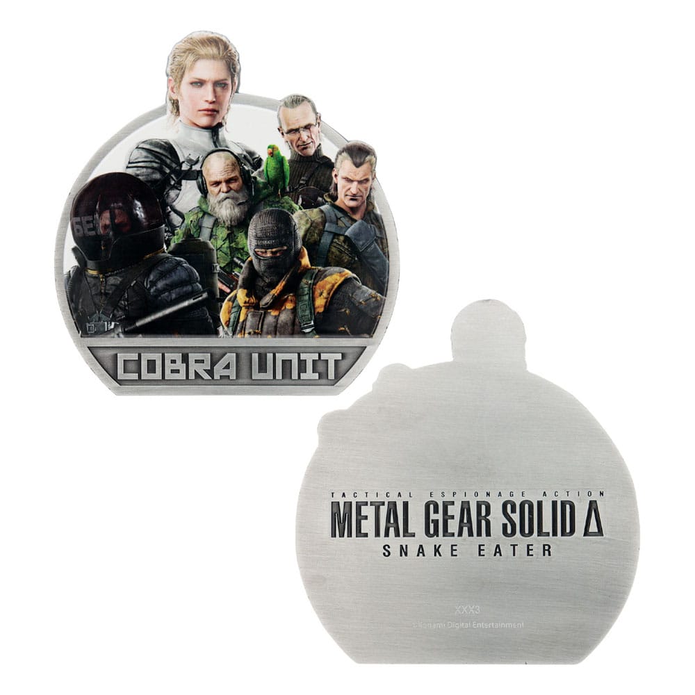 Metal Gear Solid Delta Medallón Cobra Unit Limited Edition