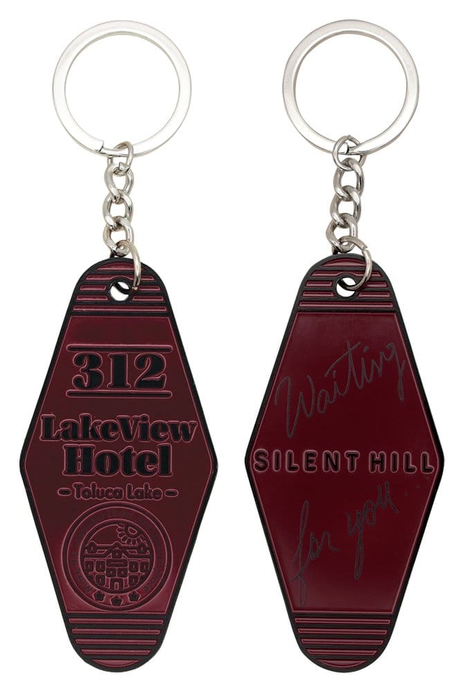 Silent Hill Llavero Keyring Hotel Red Limited Edition