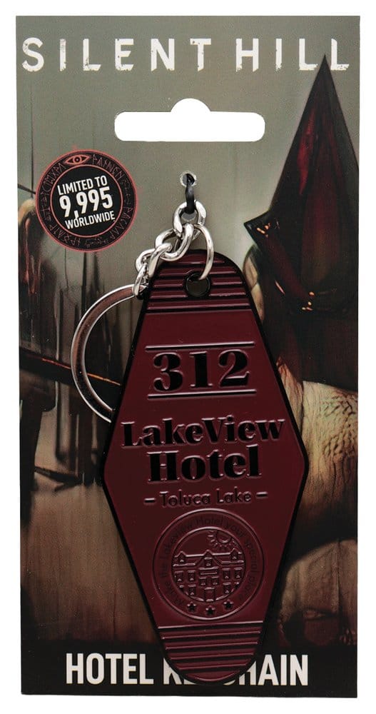 Silent Hill Llavero Keyring Hotel Red Limited Edition