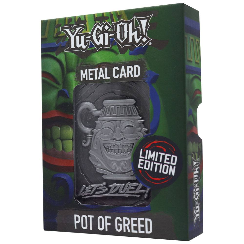 Yu-Gi-Oh! Réplica Card Pot of Greed Limited Edition
