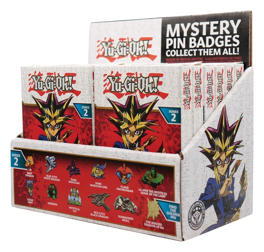 Yu-Gi-Oh! Mystery Chapas Volume 2 Cajas Sorpresas Expositor (12)