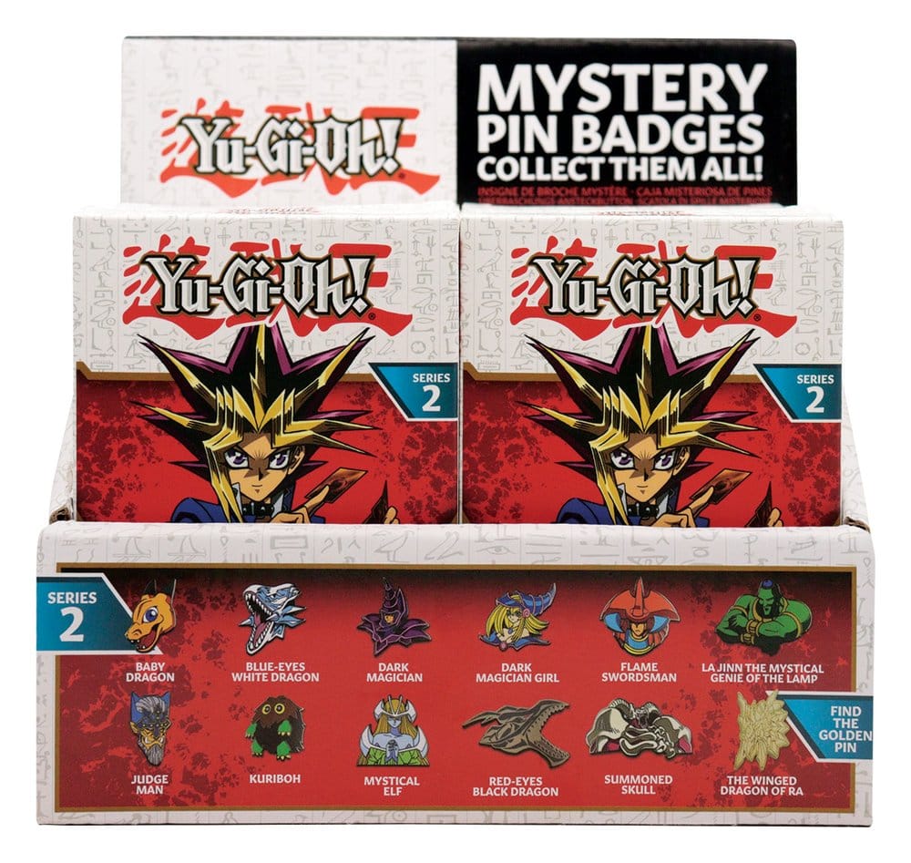 Yu-Gi-Oh! Mystery Chapas Volume 2 Cajas Sorpresas Expositor (12)
