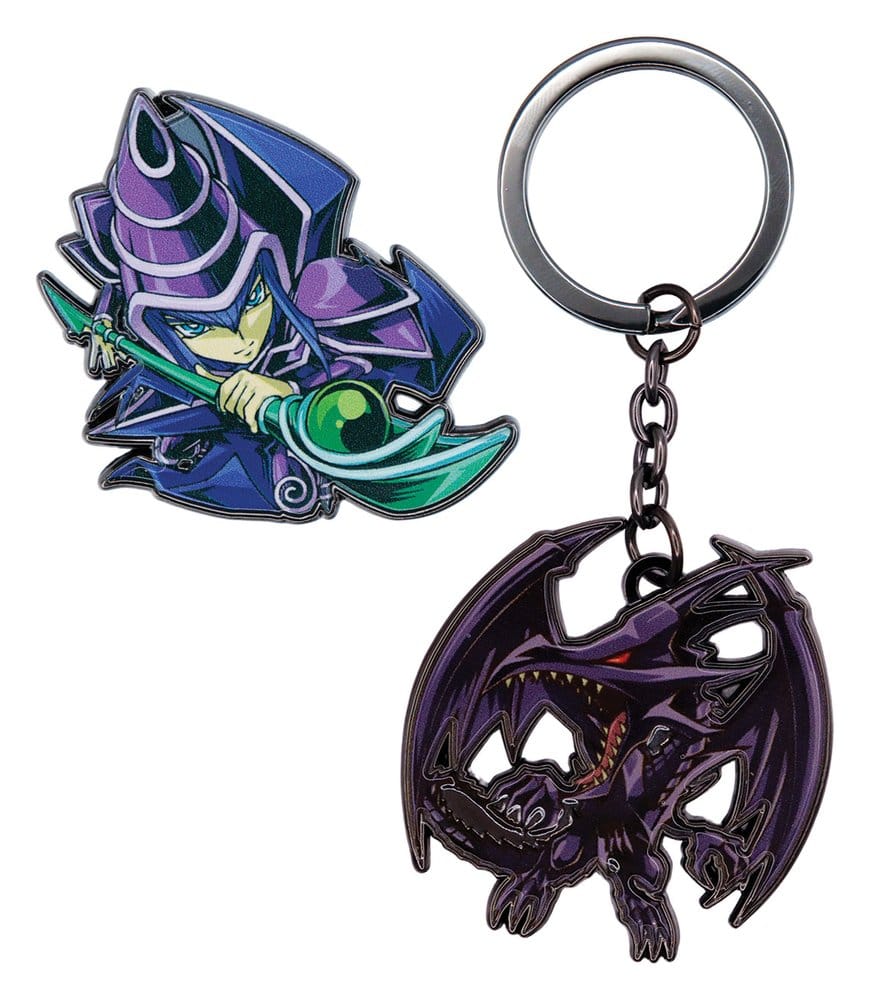 Yu-Gi-Oh! Set de Chapa y Llavero Frikytopia