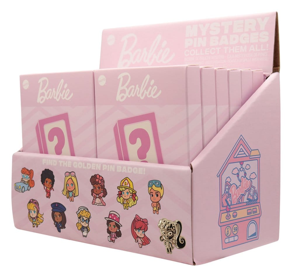 Barbie Mystery Chapas Cajas Sorpresas Expositor (12) Frikytopia