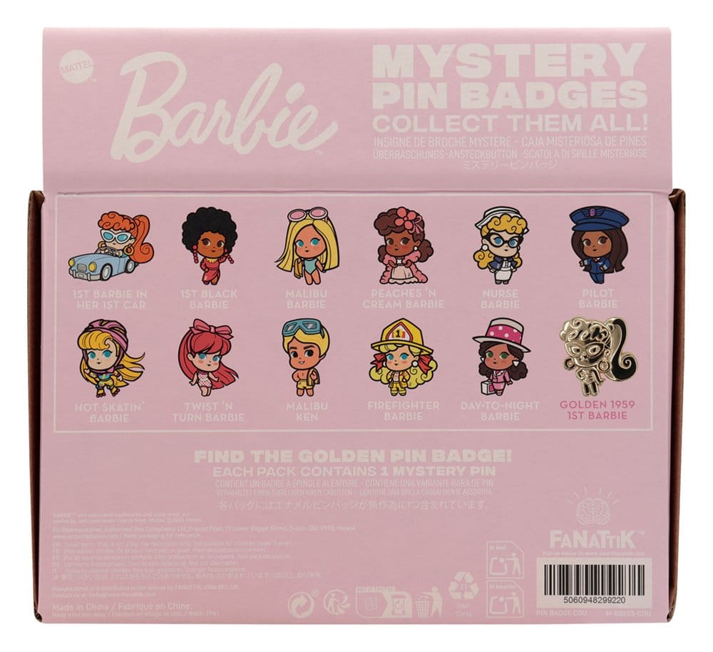 Barbie Mystery Chapas Cajas Sorpresas Expositor (12)