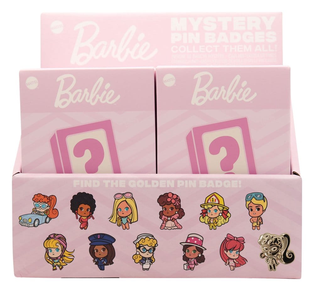 Barbie Mystery Chapas Cajas Sorpresas Expositor (12)