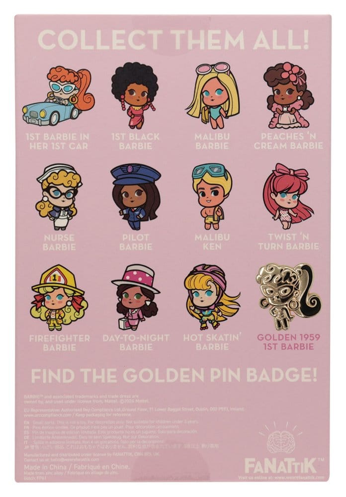 Barbie Mystery Chapas Cajas Sorpresas Expositor (12)