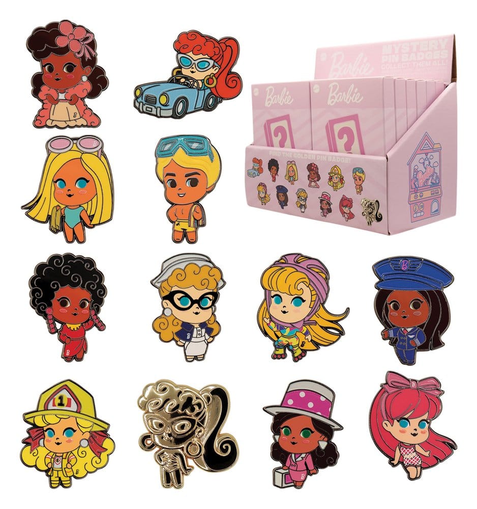 Barbie Mystery Chapas Cajas Sorpresas Expositor (12)
