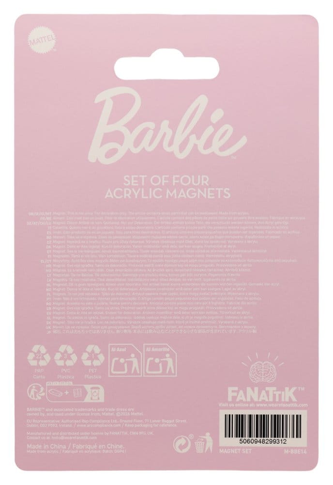 Barbie Set de Imanes Malibu Barbie