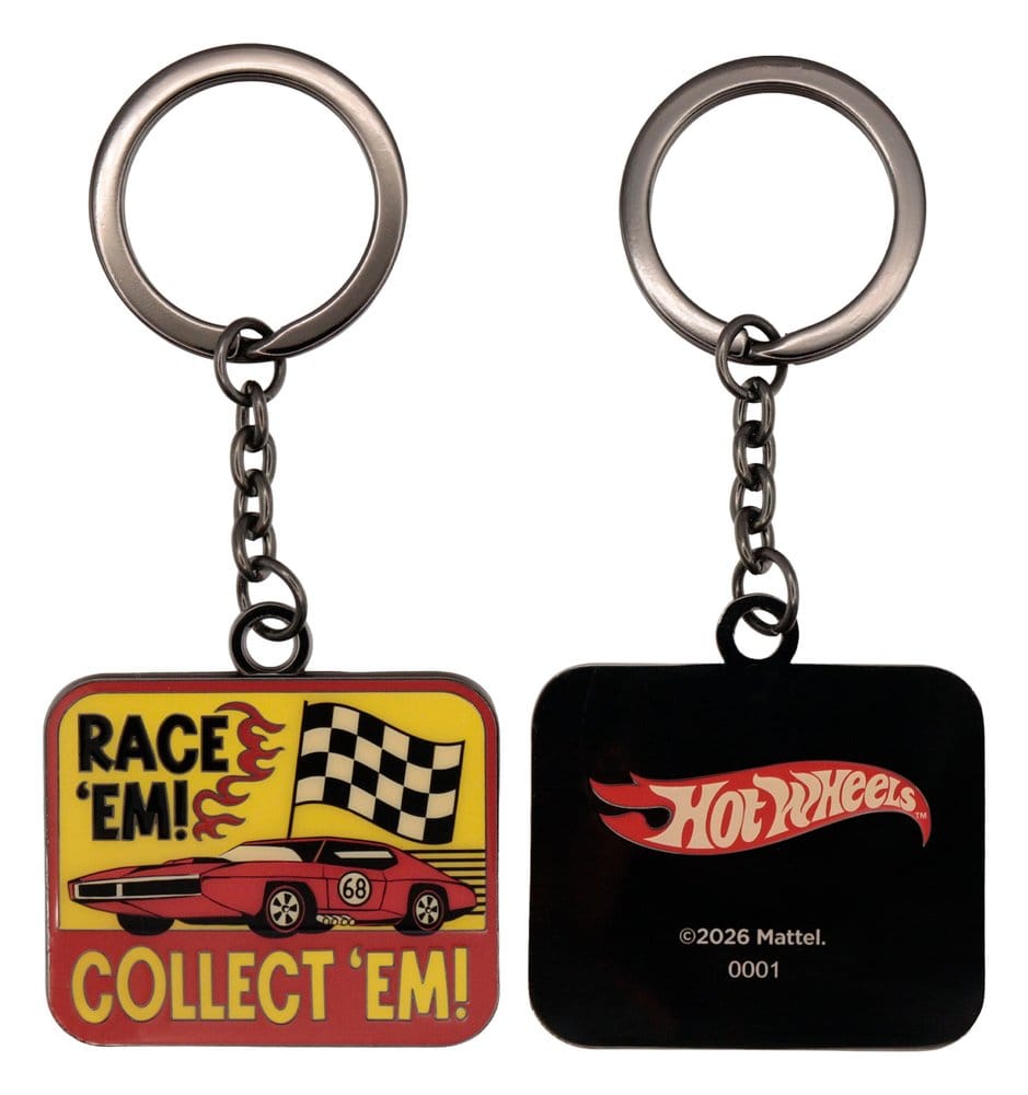 Hot Wheels Llavero Race 'Em Collect 'Em Edición Limitada