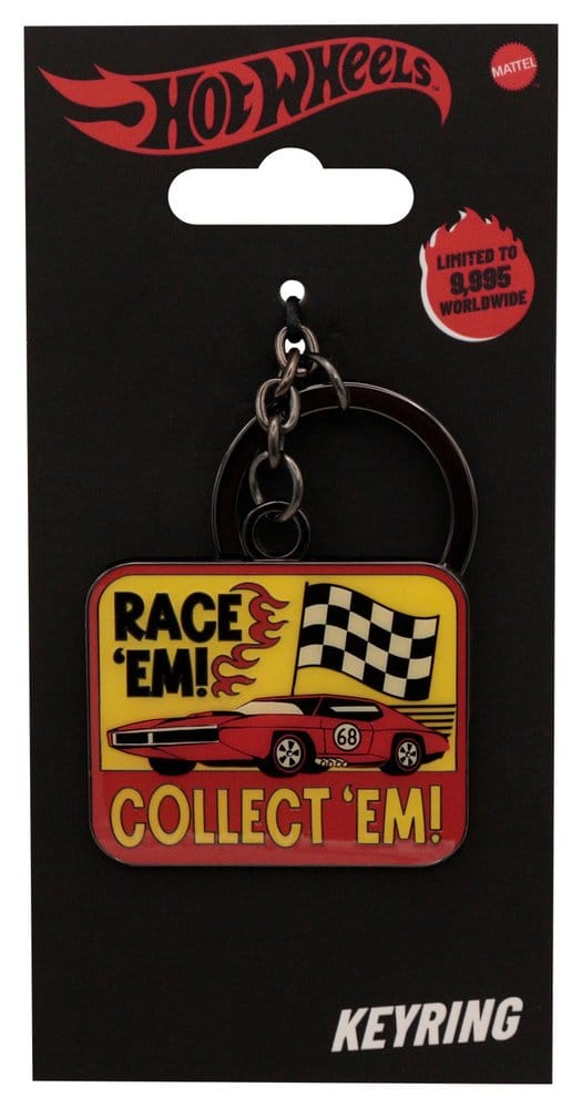Hot Wheels Llavero Race 'Em Collect 'Em Edición Limitada