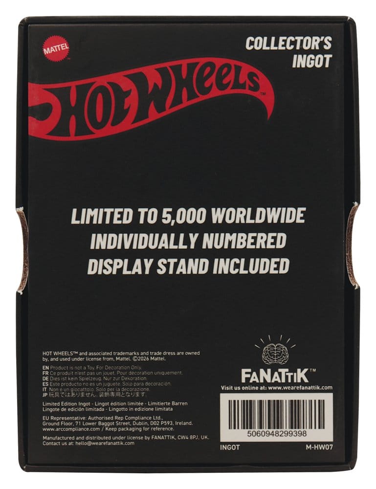 Hot Wheels Lingote Car Club Limited Edition