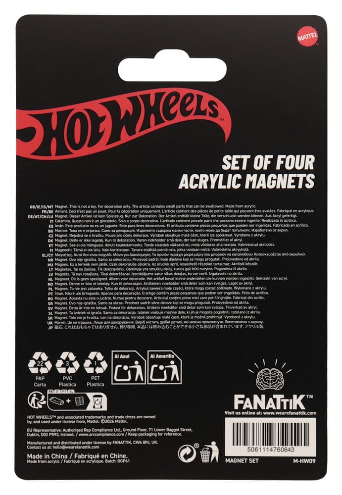 Hot Wheels Set de Imanes Location