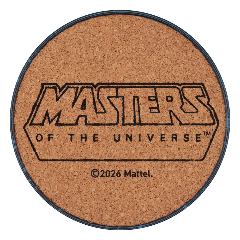 Masters of the Universe Pack de 4 Posavasos Printed Metal