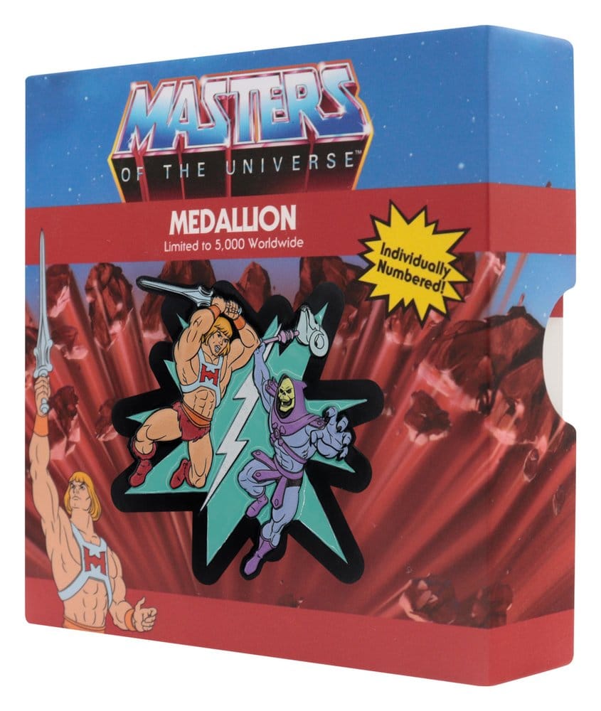 Masters of the Universe Medallón He-Man vs Skeletor Limited Edition