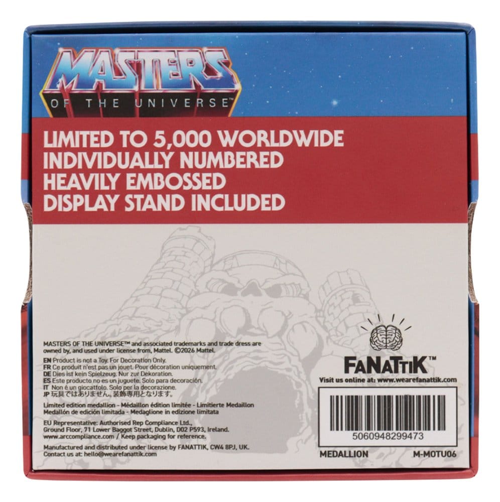 Masters of the Universe Medallón He-Man vs Skeletor Limited Edition