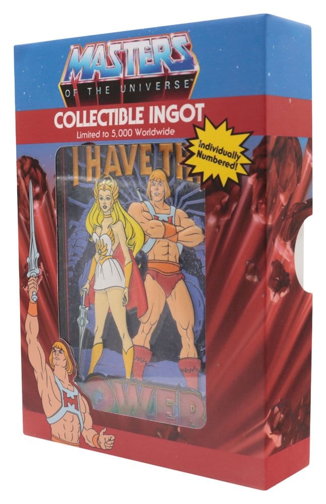 Masters of the Universe Lingote He-Man & She-Ra Limited Edition