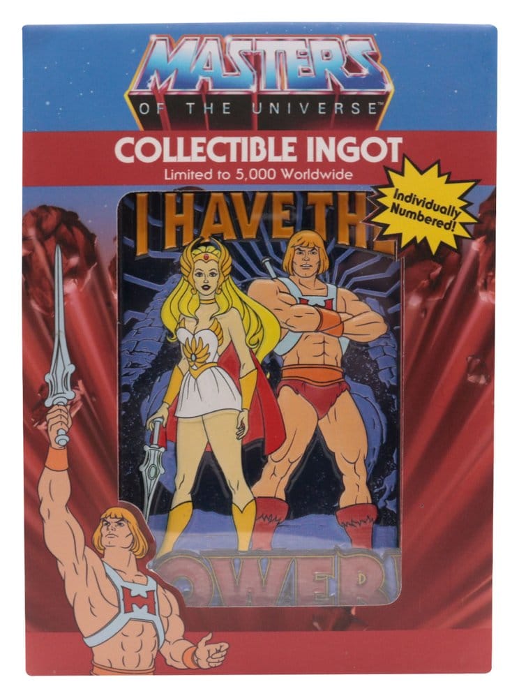 Masters of the Universe Lingote He-Man & She-Ra Limited Edition