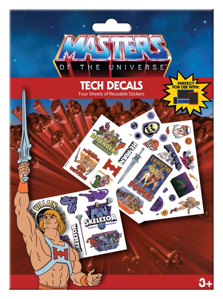 Masters of the Universe Pegatina Tech