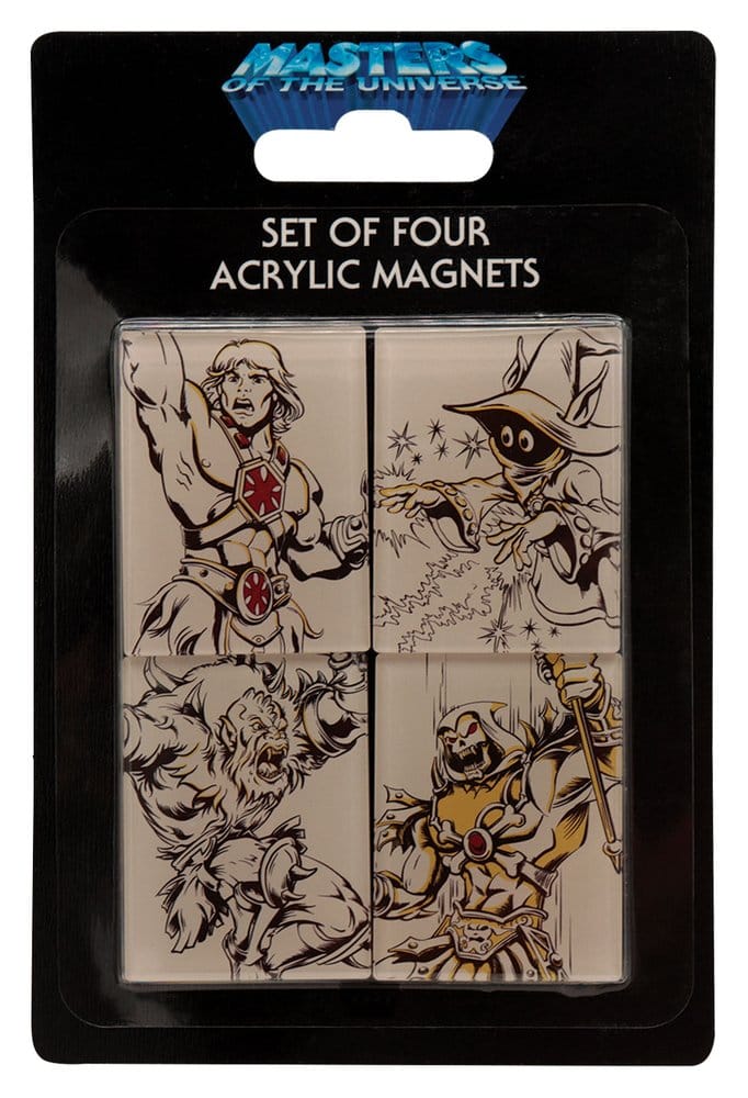 Masters of the Universe Pack de 4 Imanes