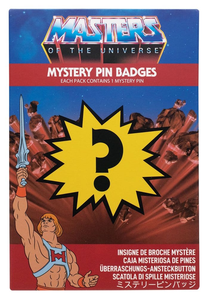 Masters of the Universe Mystery Chapas Cajas Sorpresas Expositor (12)