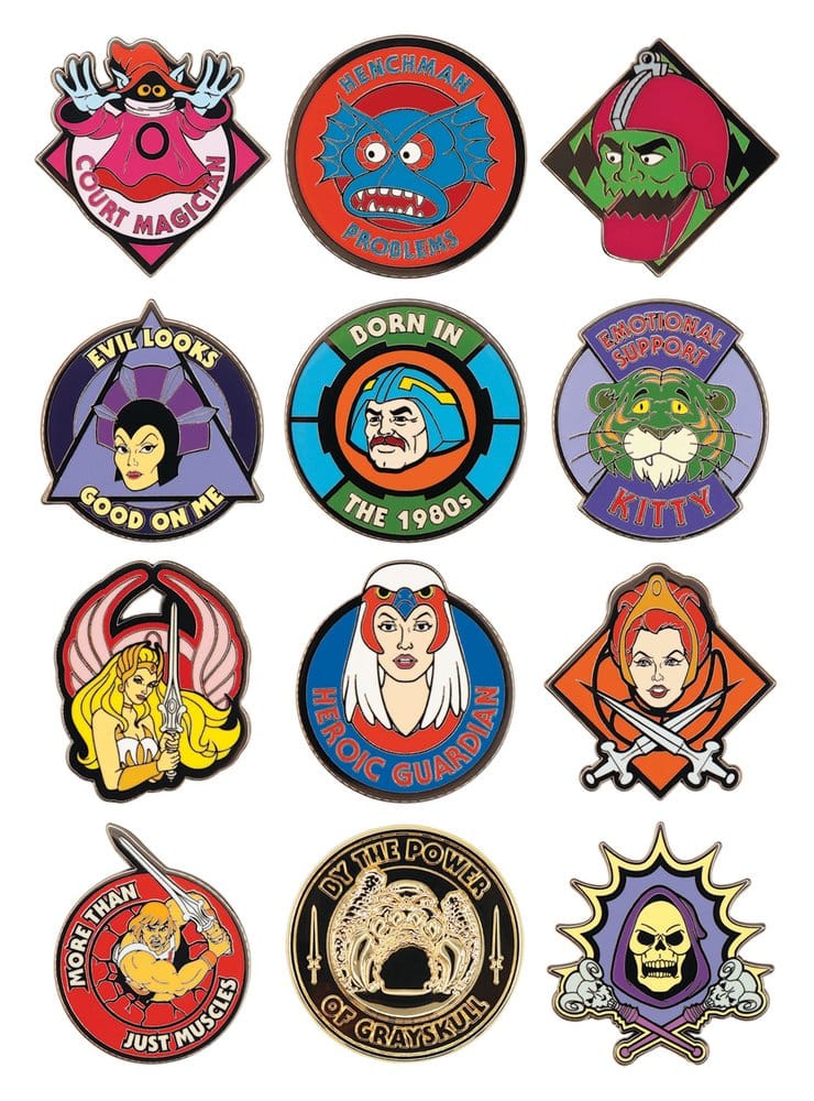 Masters of the Universe Mystery Chapas Cajas Sorpresas Expositor (12)