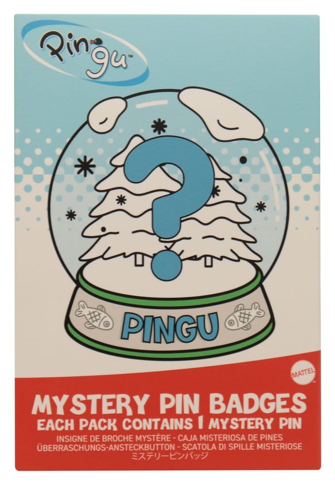 Pingu Chapas Misteriosa Expositor Caja Ciega (12)