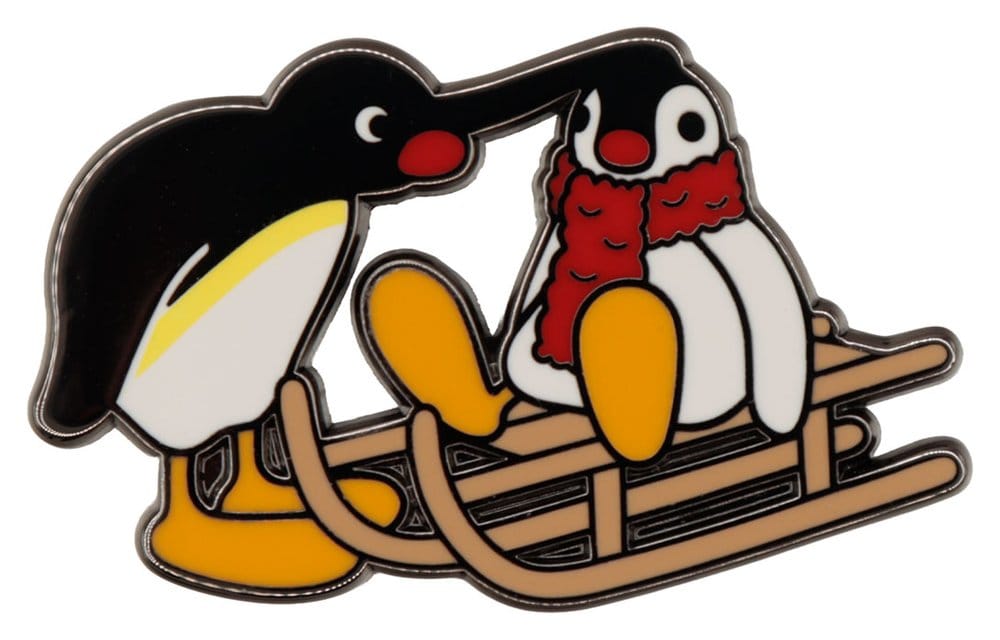 Pingu Chapas Misteriosa Expositor Caja Ciega (12)